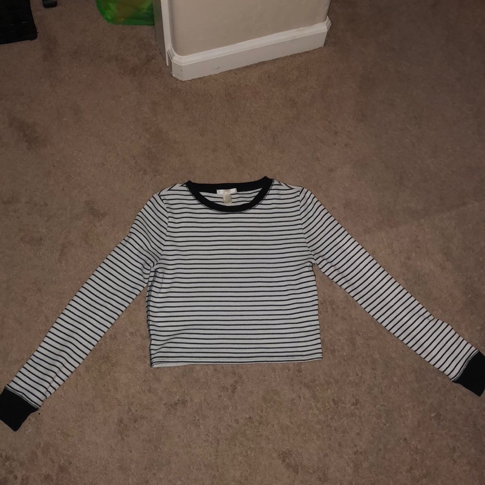 Forever 21 Stripped Crop Top